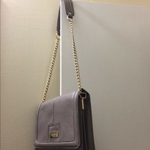 BCBG chain shoulder bag taupe